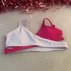 Cute Multicolored Bikini Top Girls (10-12)